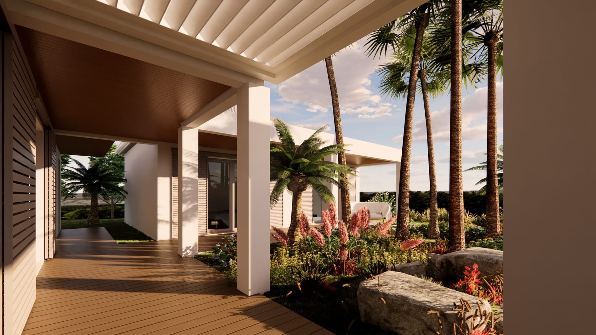 Terrain avec permis de construire dans domaine privé 3